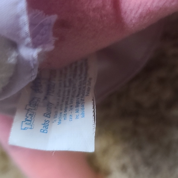 Vintage Playskool Tiny Toons Adventures Buster and Babs Plushies - Picture 5 of 6